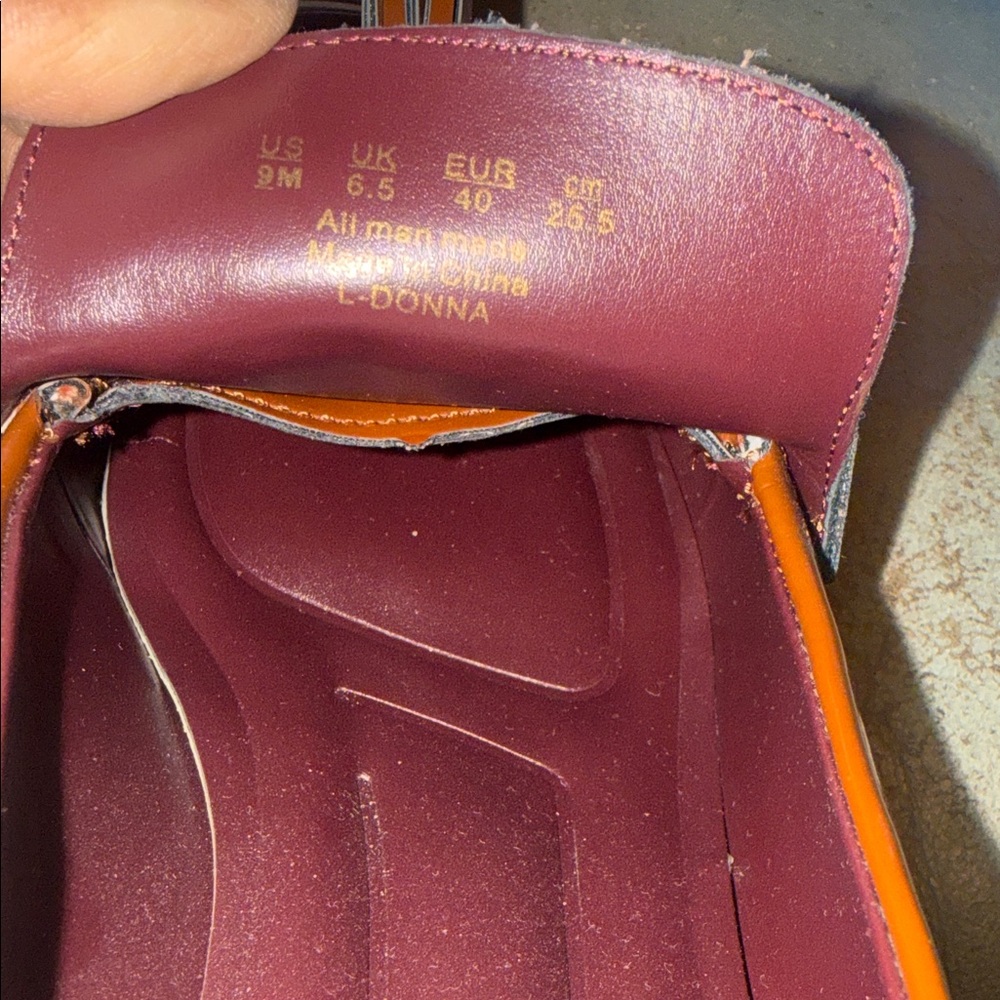 Franco Sarto Tan Tassel Loafers - Picture 6 of 8